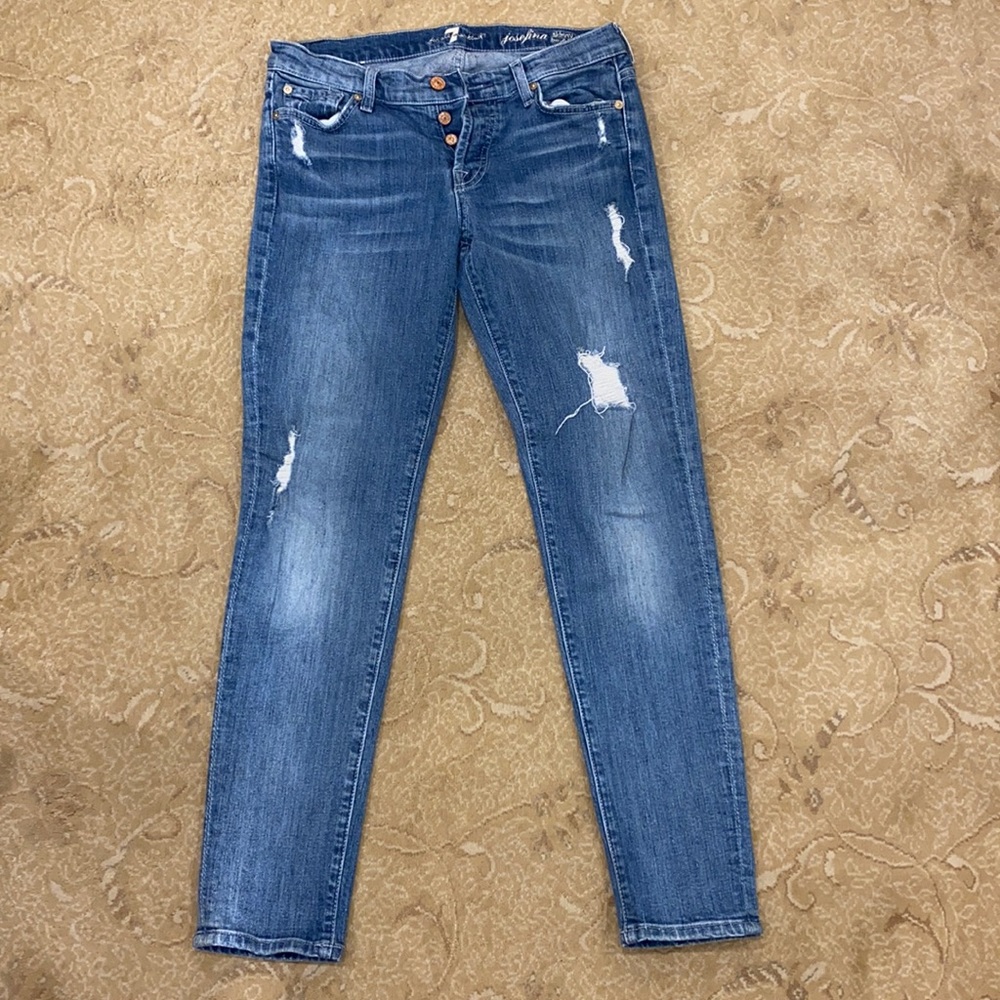 7 FOR ALL MANKIND Josefina Skinny Boyfriend